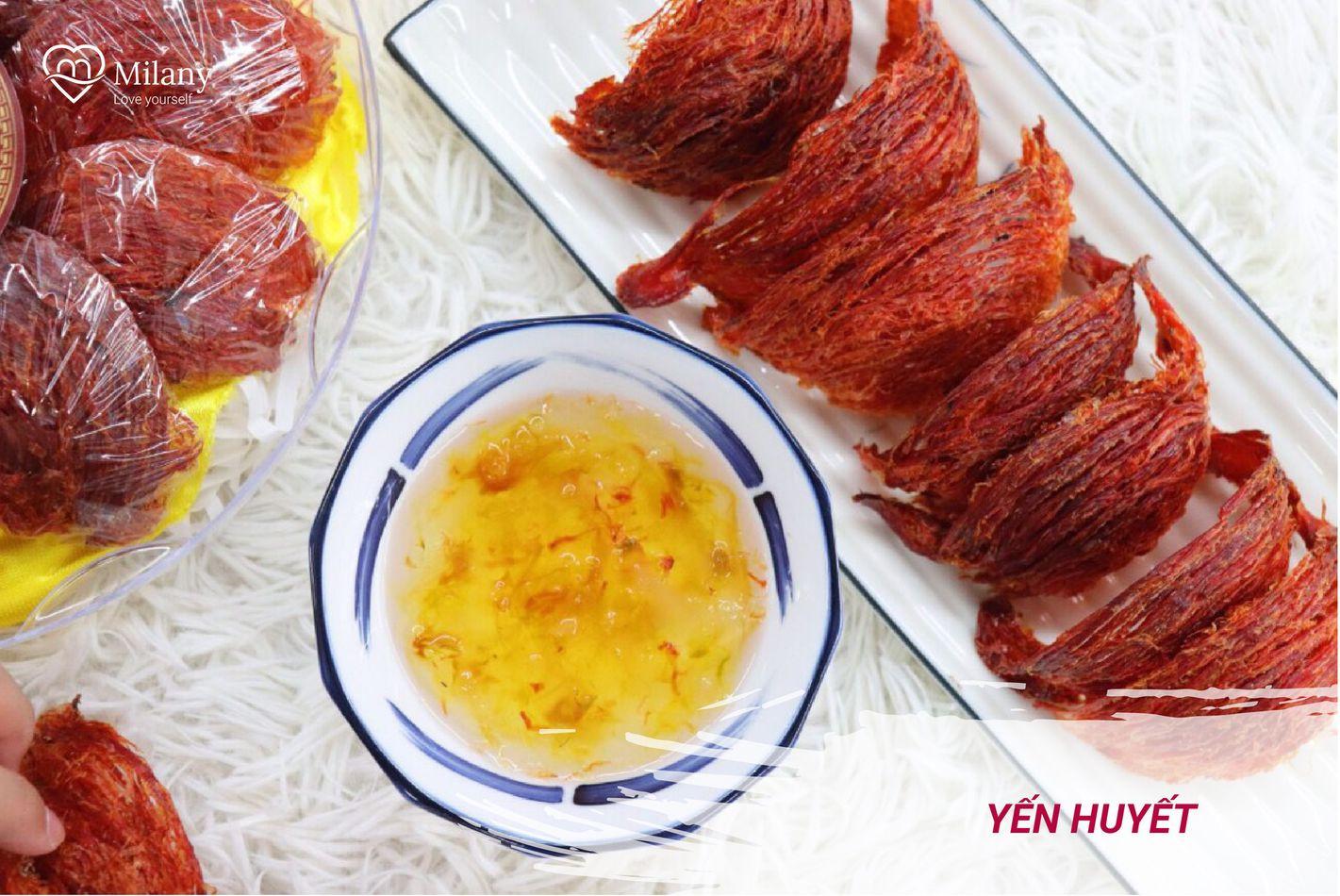 Giá trị dinh dưỡng đặc biệt từ huyết yến thiên nhiên